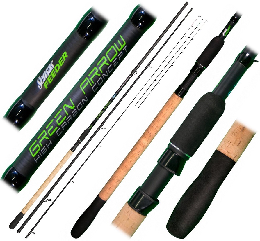 Prut Sensas Green Arrow Feeder 3,60m/50-90g