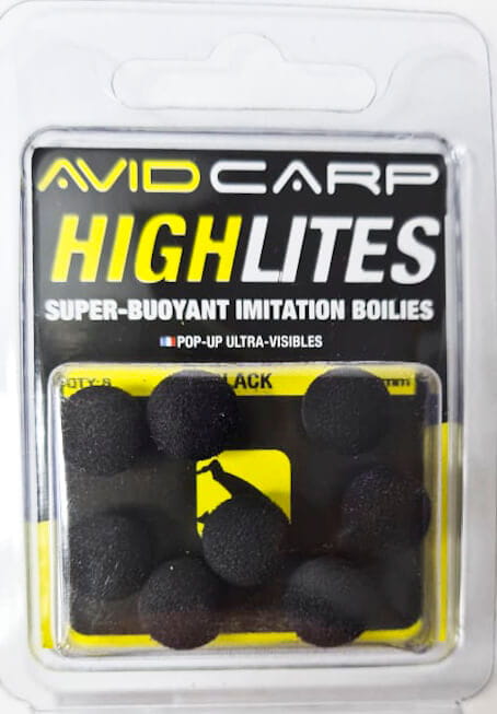 Umělá nástraha Avid Carp High Lites 10mm Black