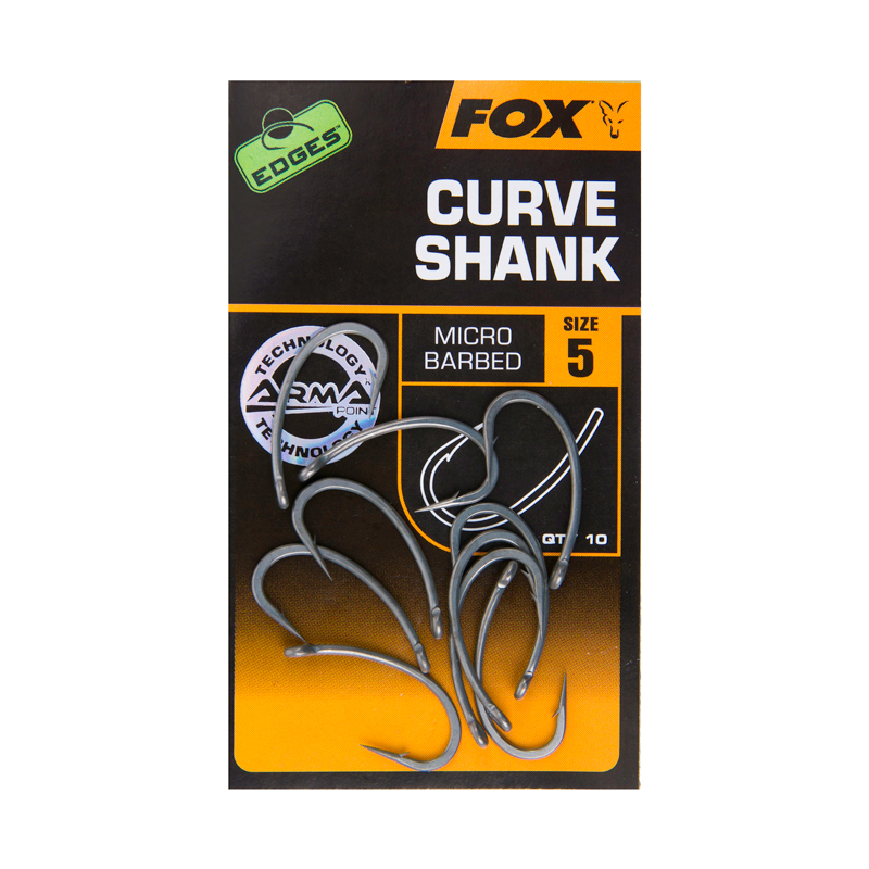 Háčky FOX Edges Curve Shank #7 10ks