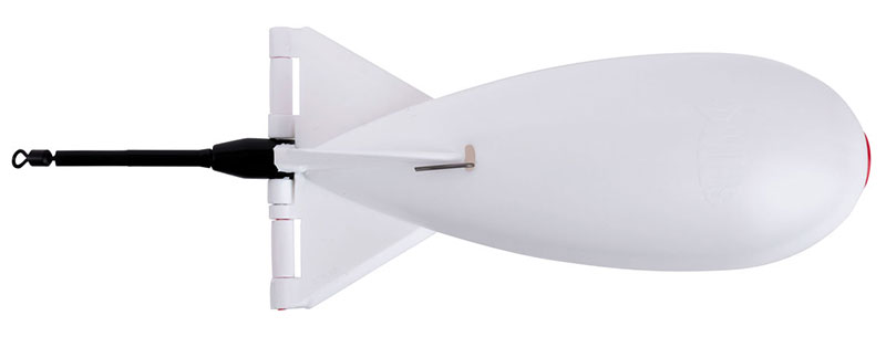 Zakrmovací raketa Spomb Midi X bílá
