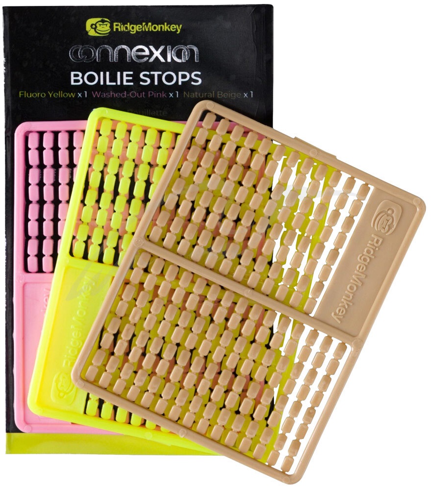 Zarážky RidgeMonkey ConneXion Boilie Stops Multi Colours