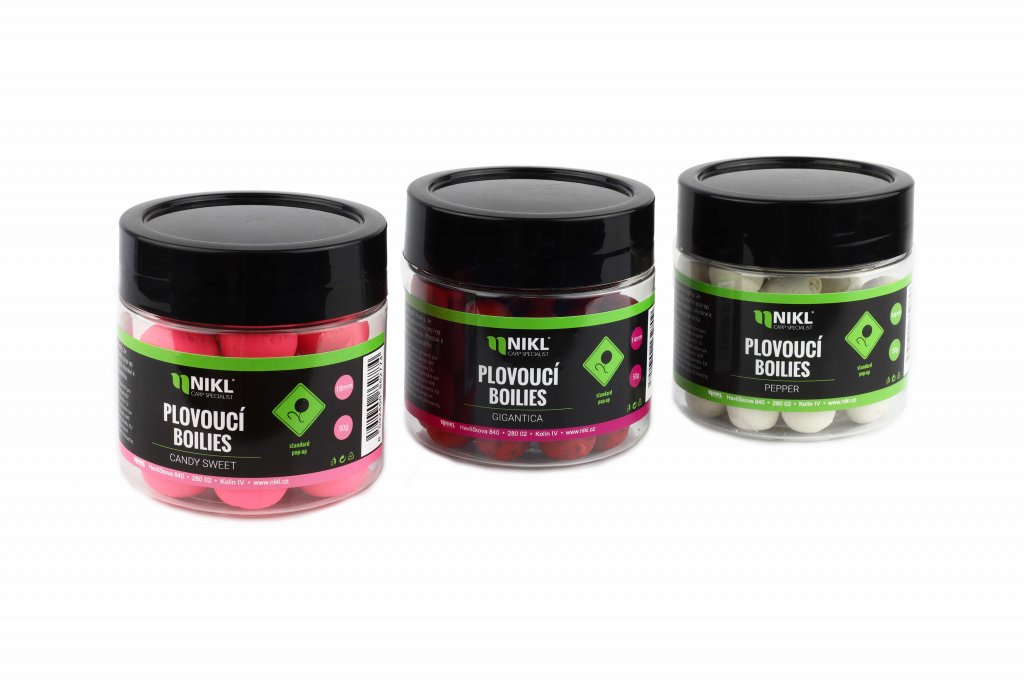 Plovoucí boilies NIKL Candy Sweet 50g 14mm