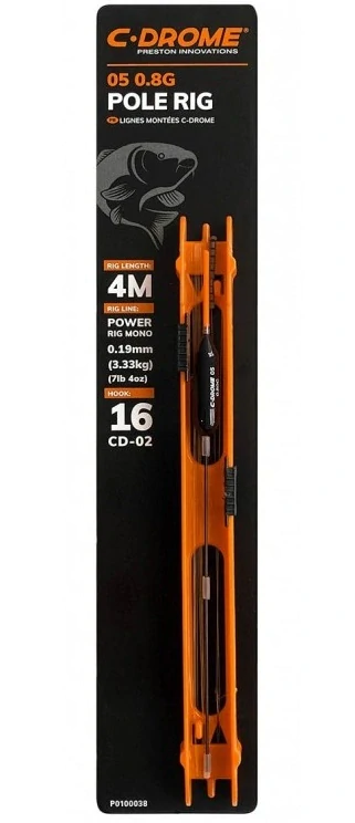 Hotový návazec Preston C-Drome Pole Rig 05 0.6g