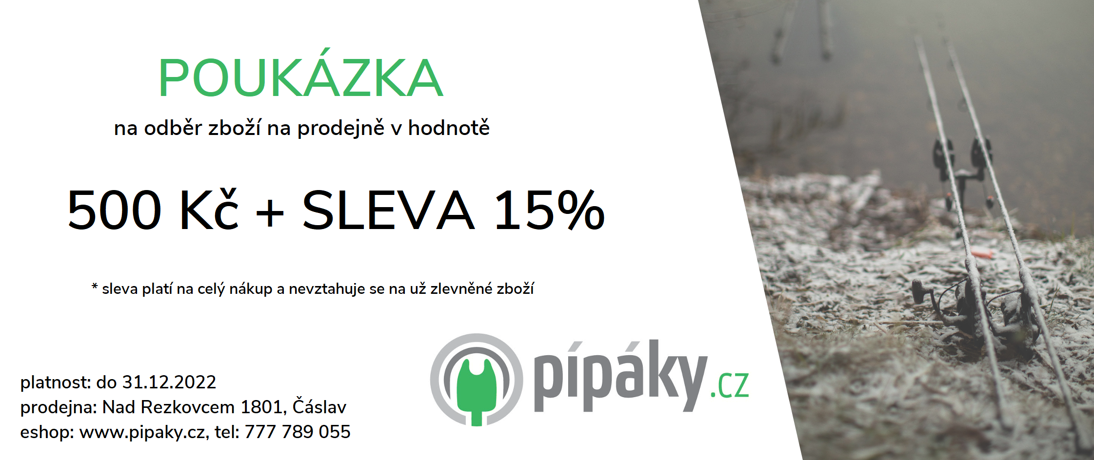 Dárkový poukaz 500 Kč