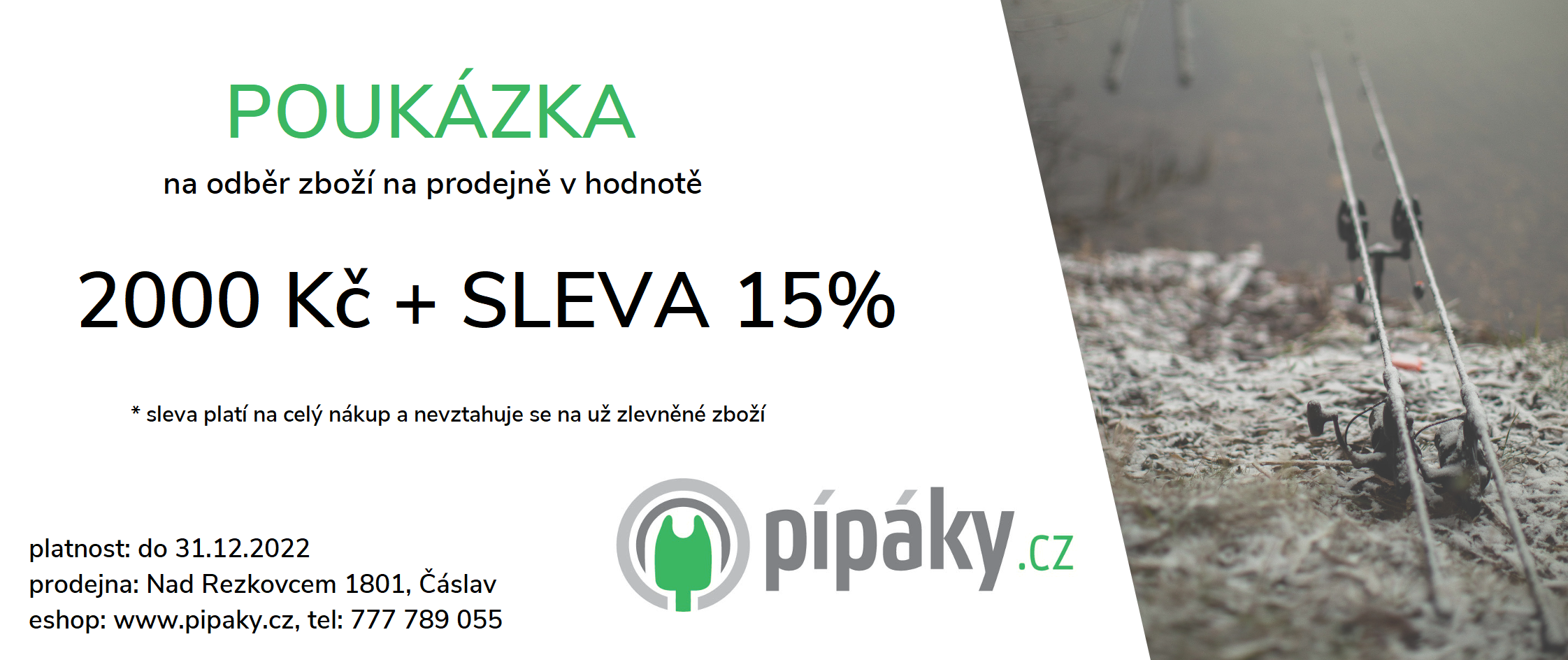 Dárkový poukaz 2000 Kč