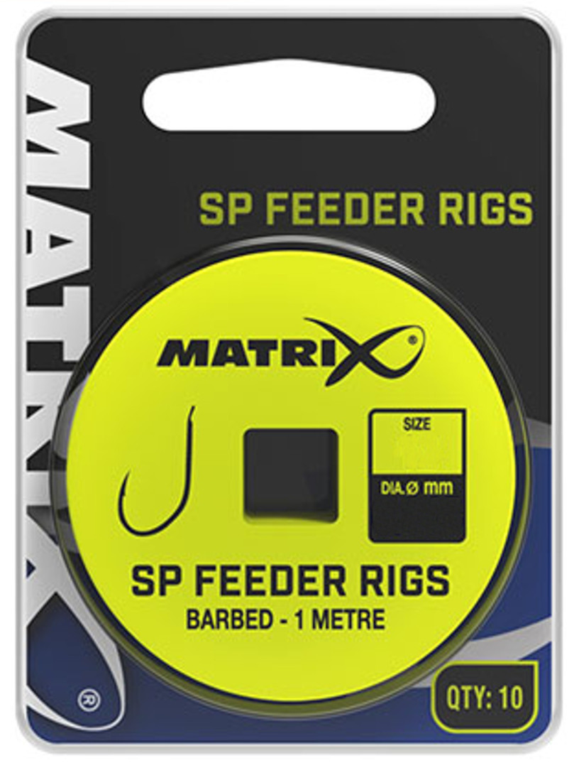 Návazce Matrix SP Feeder Rigs #18/0,125mm 10ks