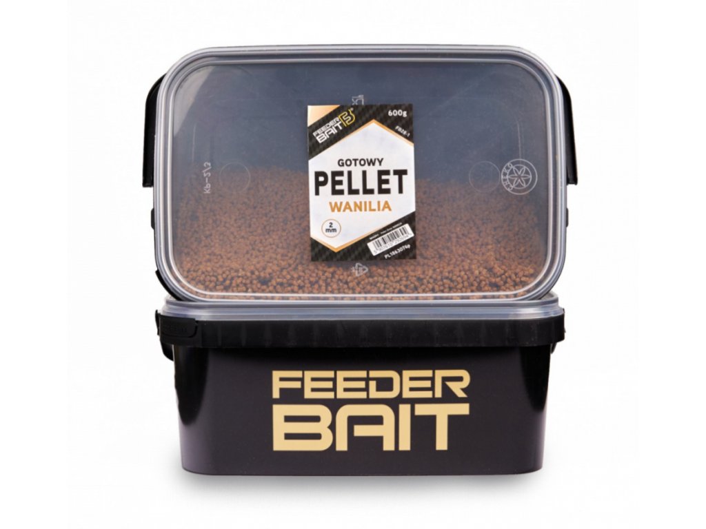 Pelety FeederBait Pellet Ready For Fish 2mm 600g Vanilka