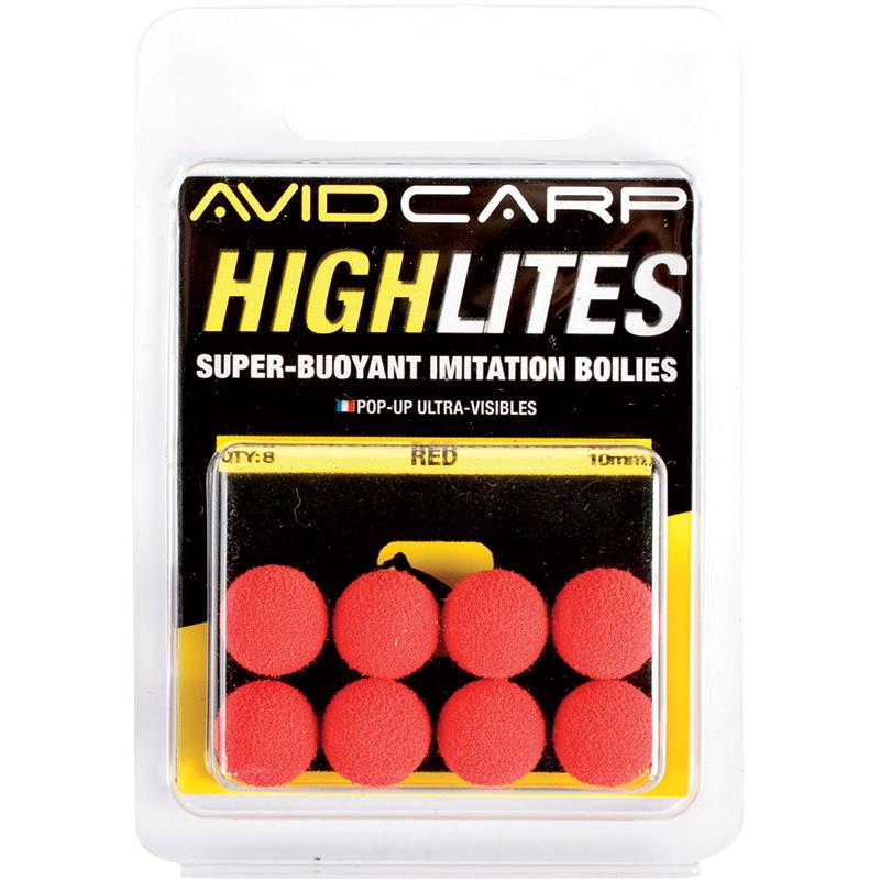 Umělá nástraha Avid Carp High Lites 14mm Red