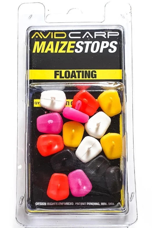 Zarážky Avid Carp Maize Stops Floating Multi Coloured Long
