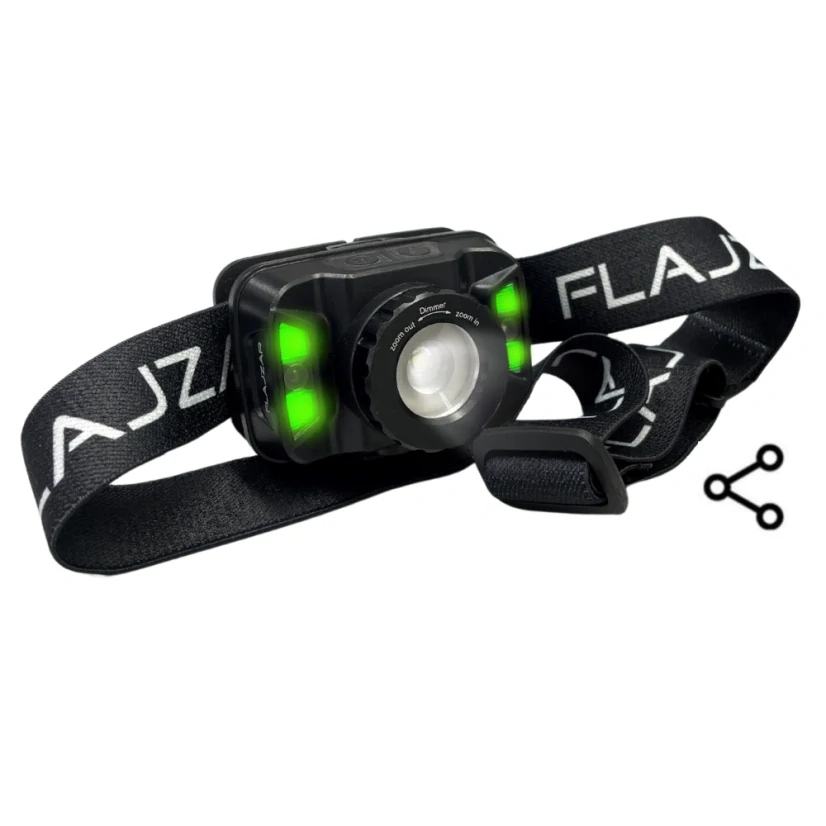 Čelovka Flajzar Fishtron HL346P s příjímačem