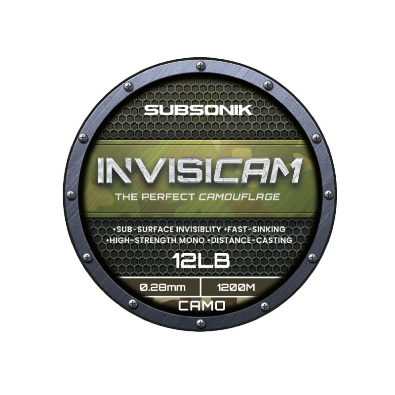 Vlasec Sonik Subsonik Invisicam 1200m 0,31mm 15lb