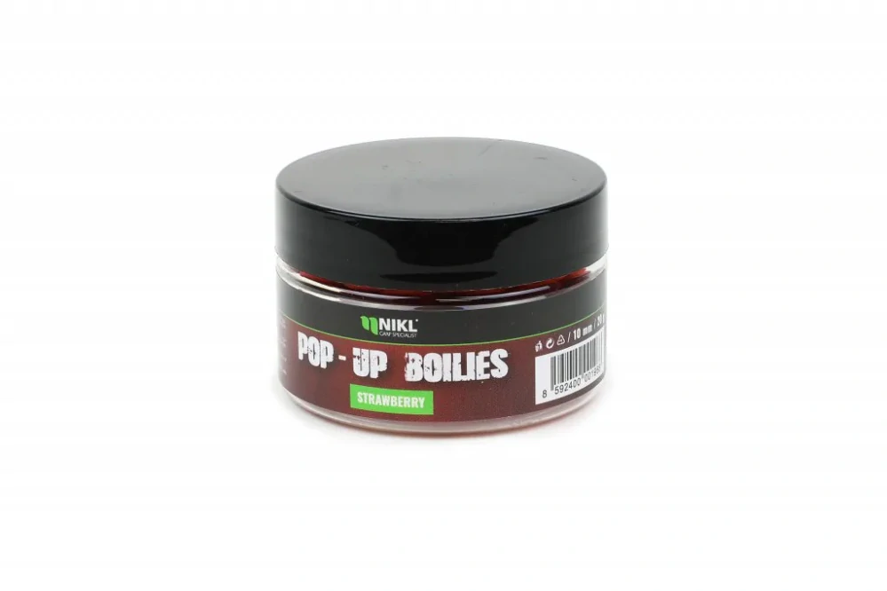 Plovoucí boilies NIKL Strawberry 10mm 20g