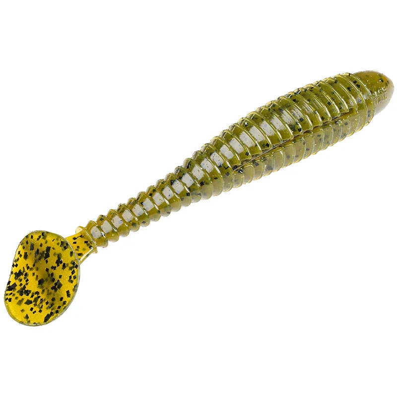 Gumová nástraha Strike King Rage Swimmer Green Pumpkin 12cm 6ks