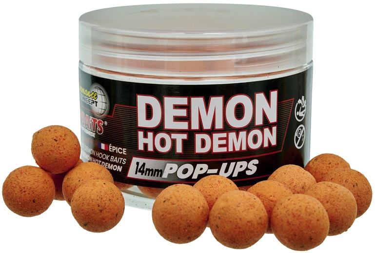 Plovoucí boilies Starbaits Hot Demon 50g 12mm