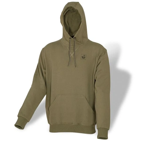Mikina Black Cat Hoodie M khaki