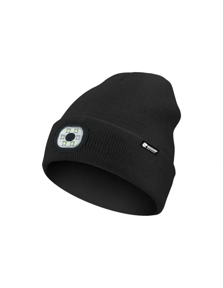 Zimní čepice HOLDCARP LED Light Beanie černá