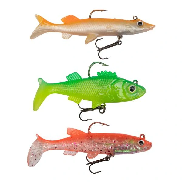 Set nástrah Zebco Zander Lure Pack 10cm Fluoro 3ks