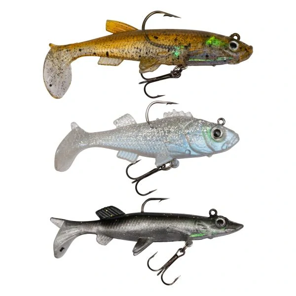 Set nástrah Zebco Zander Lure Pack 10cm Natural 3ks