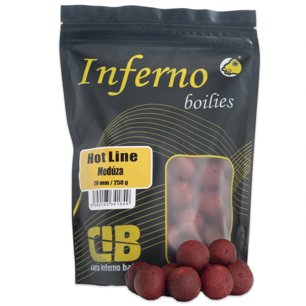 Boilies Carp Inferno Hot Line Medúza 20mm 250g