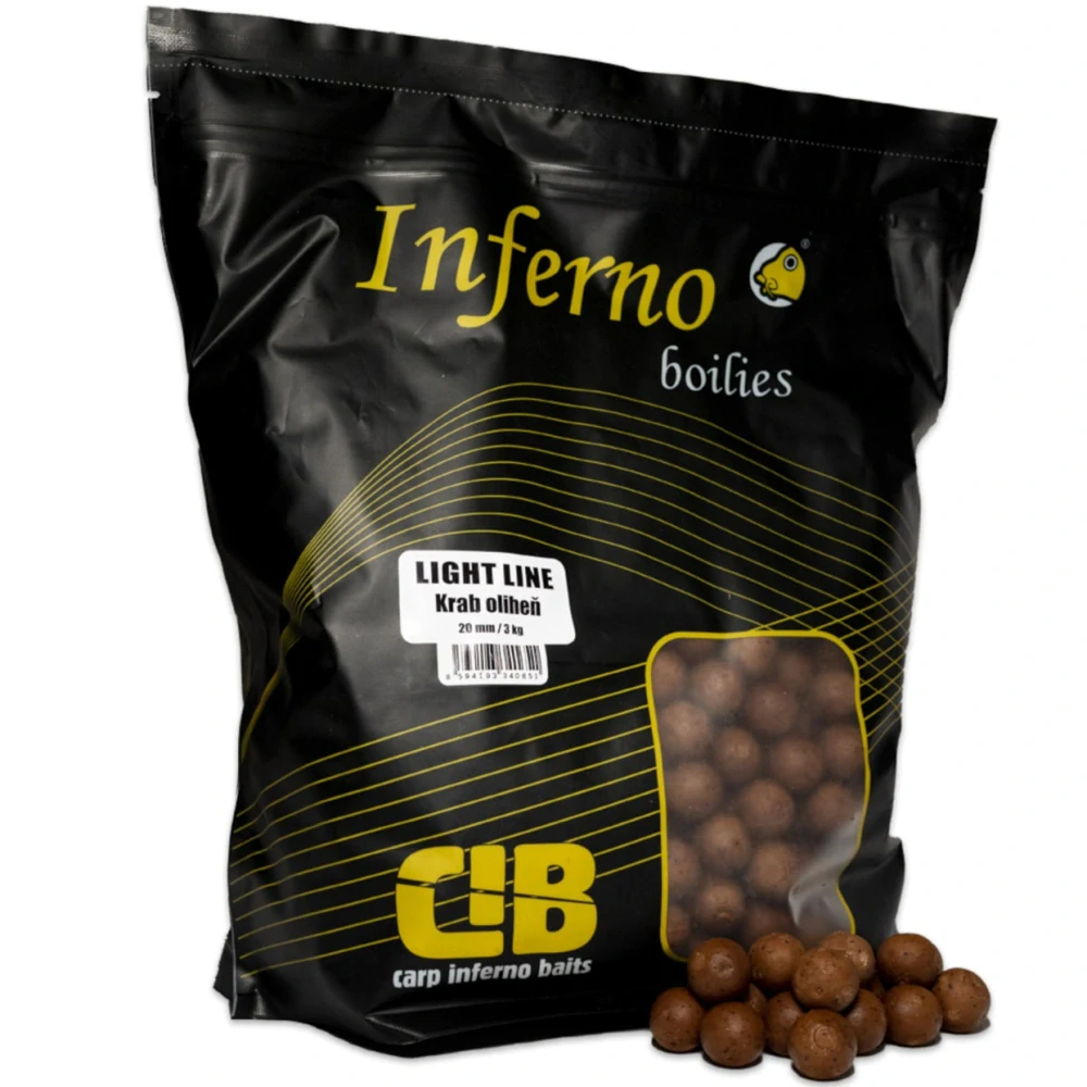 Boilies Carp Inferno Light Line 20mm 3kg Krab/Oliheň