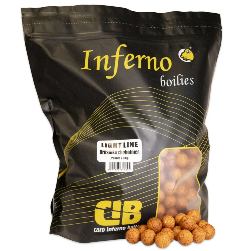Boilies Carp Inferno Light Line 20mm 3kg Brusinka/Chobotnice