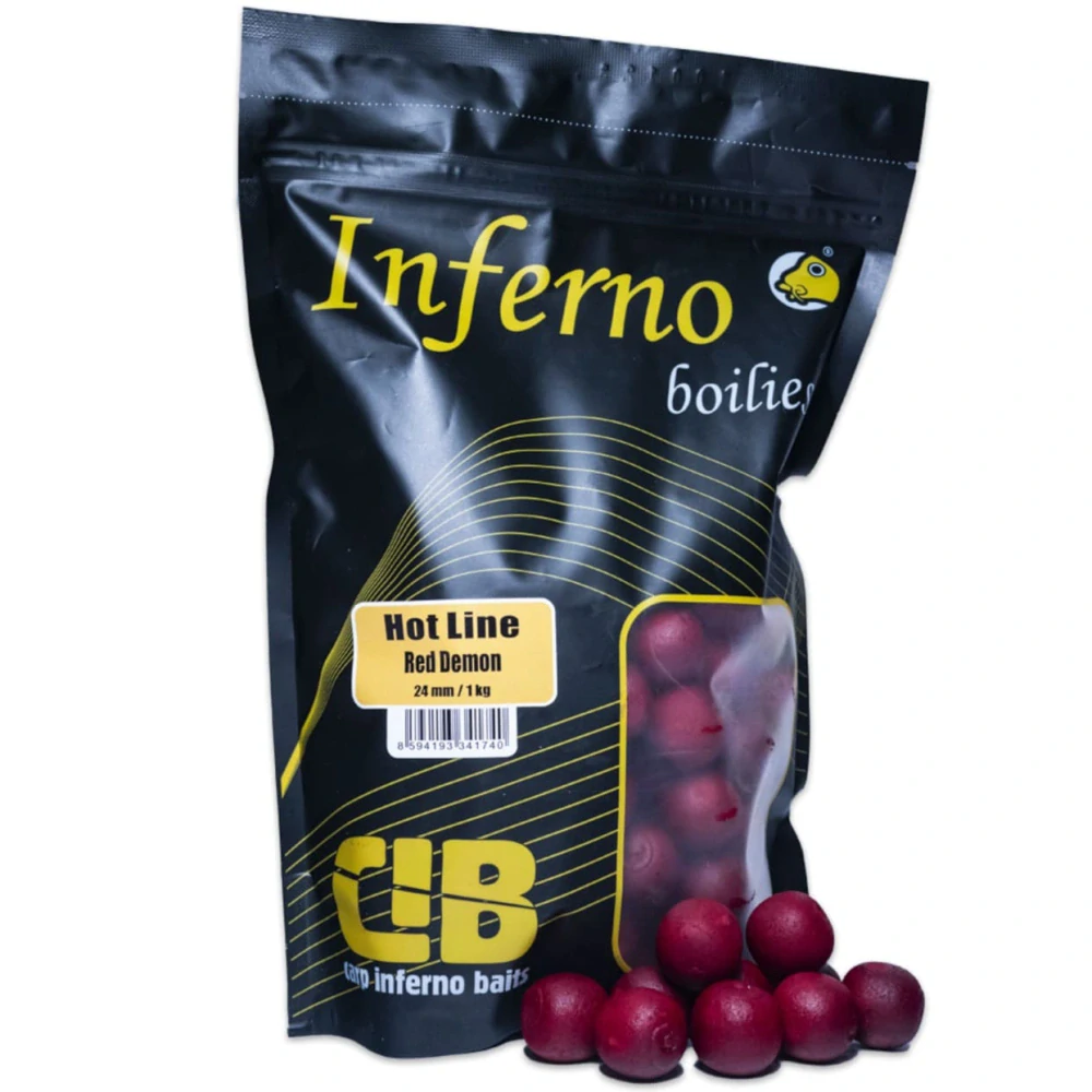 Boilies Carp Inferno Hot Line Red Demon 24mm 1kg