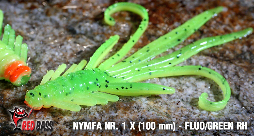 Nymfa REDBASS X 100mm Fluo/Green RH UV