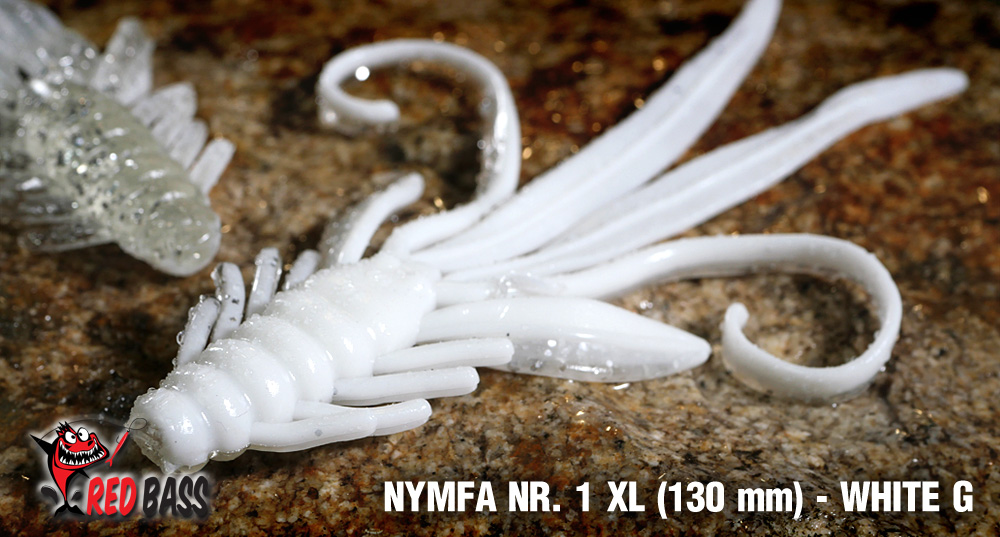 Nymfa REDBASS XL 130mm White G