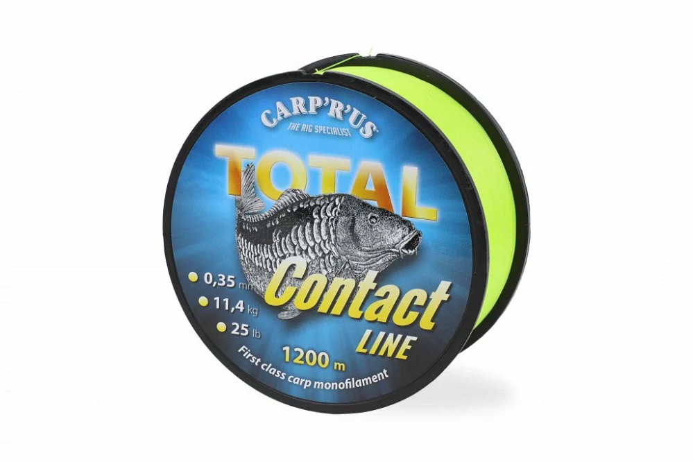 Vlasec Carp´R´Us Total Contact Line Yellow 1200m 0,30mm