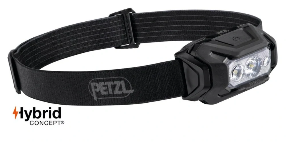 Čelovka PETZL ARIA 2 RGB černá