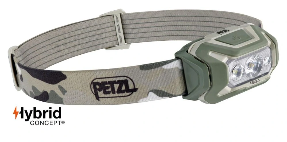 Čelovka PETZL ARIA 2 RGB Camo