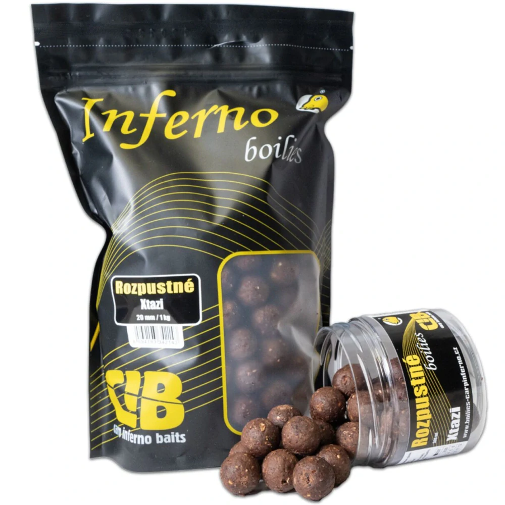 Rozpustné boilies Carp Inferno Hot Line Xtazi 20mm 1kg