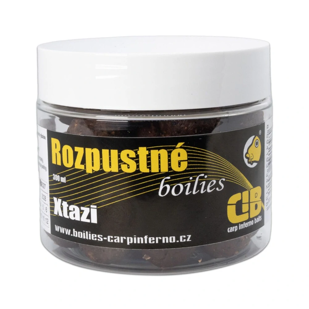 Rozpustné boilies Carp Inferno Hot Line Xtazi 20mm 300ml