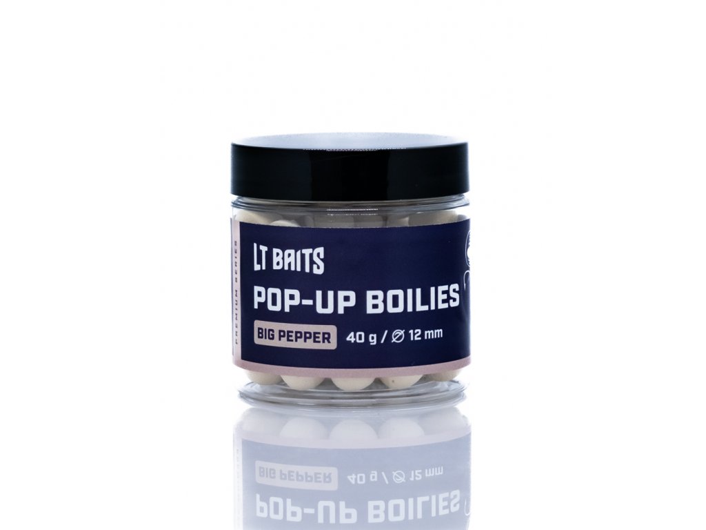 Pop Up Boilies LT Baits Big Pepper 40g 12mm