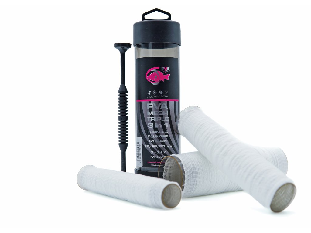 PVA punčocha + plnič PVA Hydrospol 3v1 25+35+50mm 7+7+7m