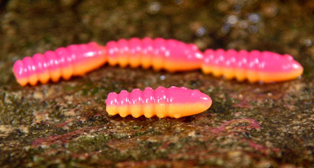 Larva REDBASS Trout Grub L 3x25mm Tutti Frutti