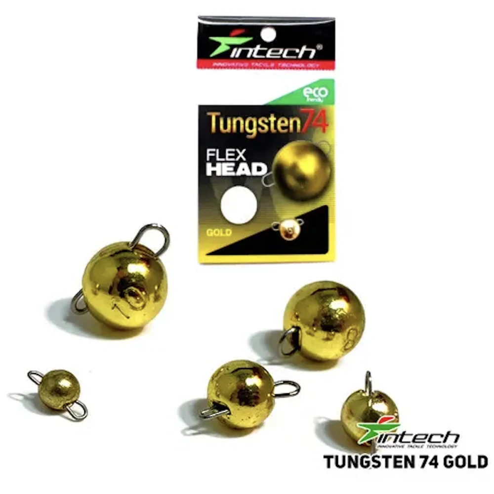 Čeburaška INTECH Tungsten 74 Gold 0,5g 4ks