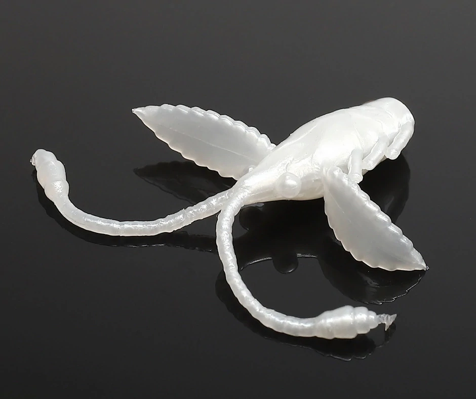 LIBRA LURES Pro Nymph 18mm Silver Pearl Cheese 15ks