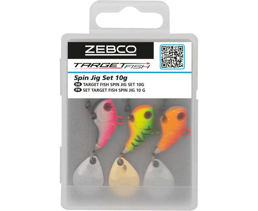 Set nástrah Zebco Target Fish Spin Jig Set 10g 3ks