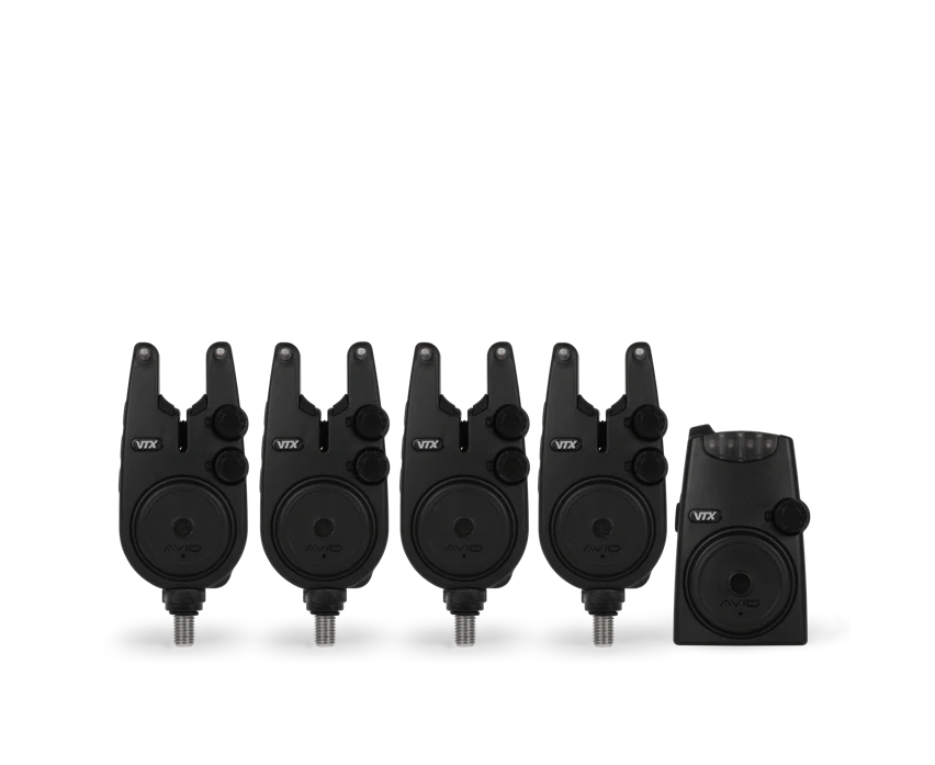 Sada signalizátorů Avid Carp VTX Bite Alarm Set 4+1