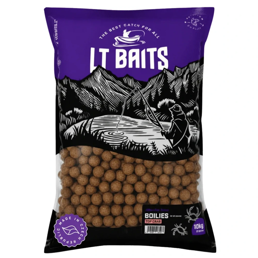 Boilies LT Baits Top Crab 10kg 24mm