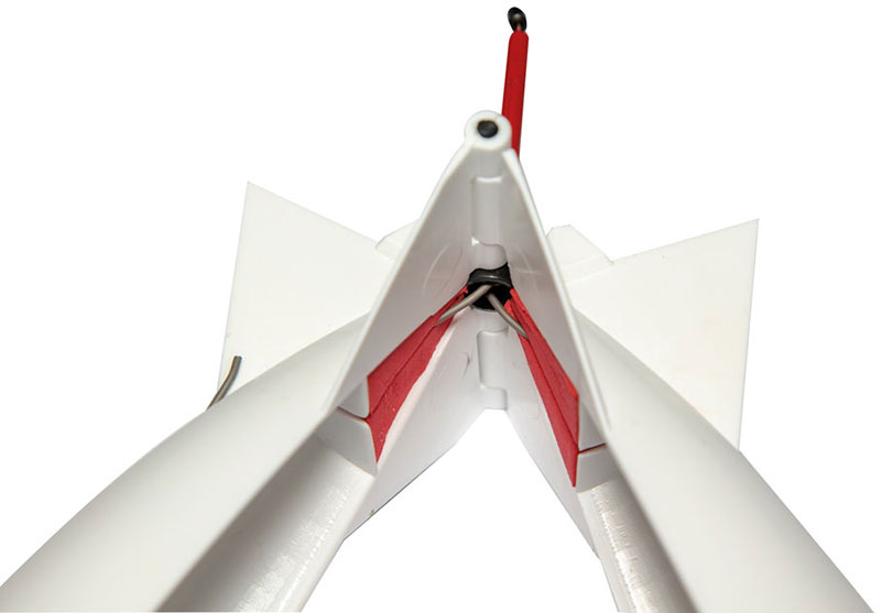 Zakrmovací raketa Spomb Midi X bílá
