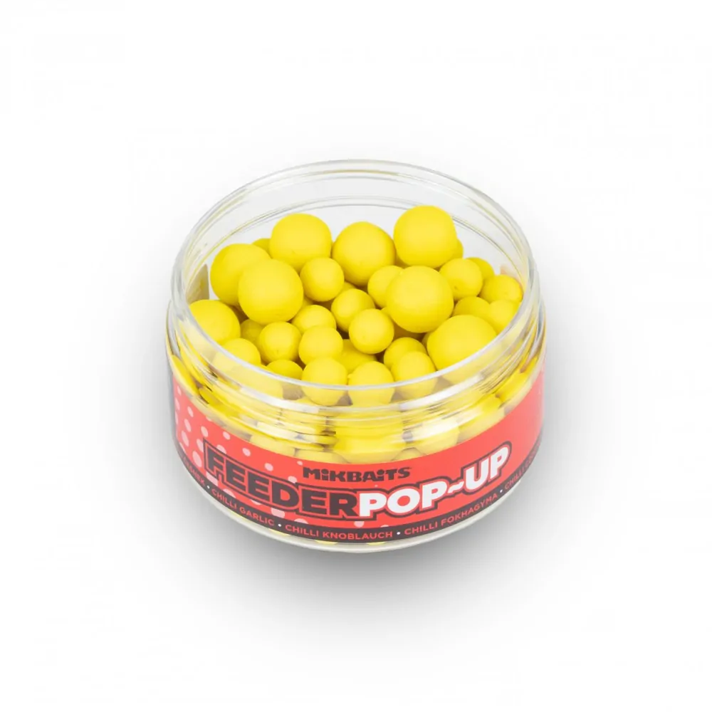 Feeder Pop-Up Mikbaits 100ml 8+12mm Chilli Česnek