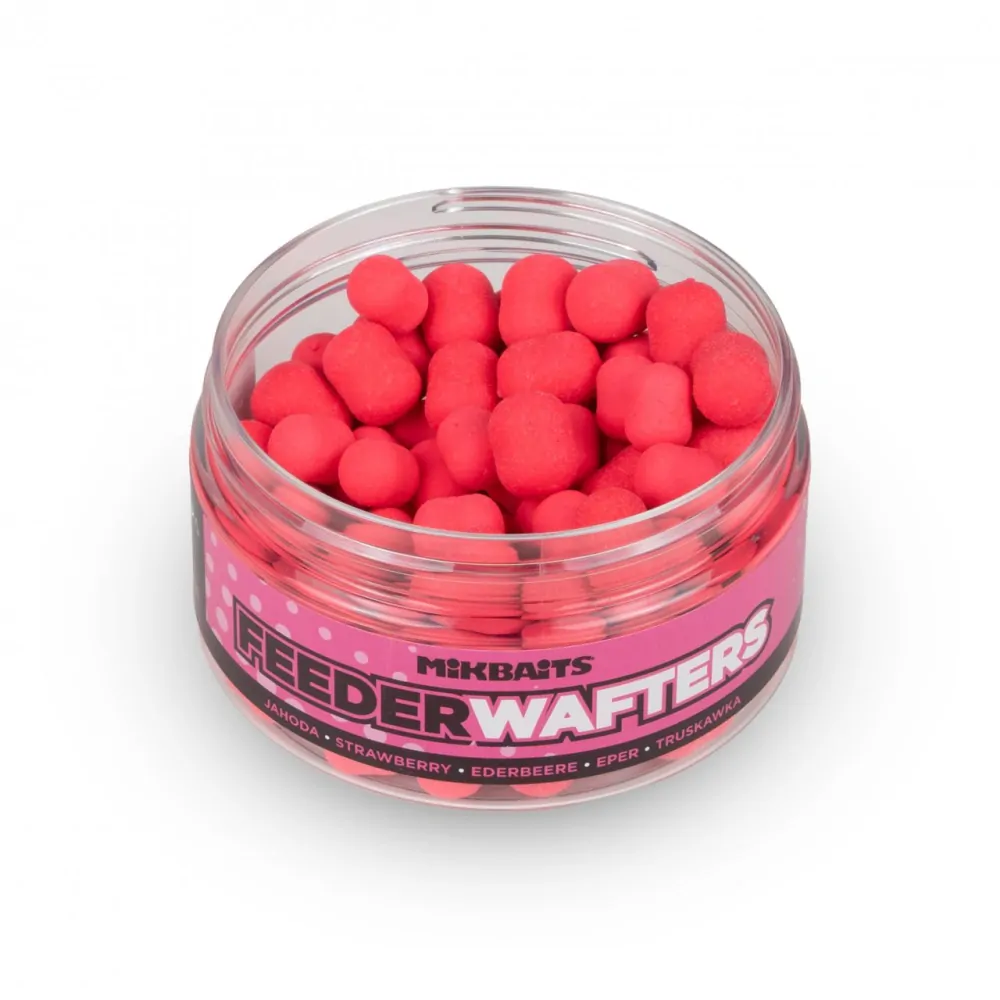 Feeder Wafters Mikbaits 100ml 8+12mm Jahoda