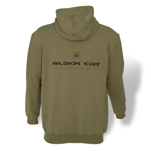 Mikina Black Cat Hoodie XL khaki