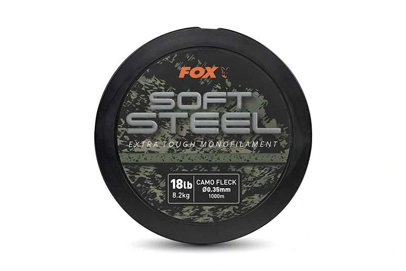 Vlasec FOX Soft Steel Fleck Camo Mono 1000m 0.35mm 18lb/8.2kg