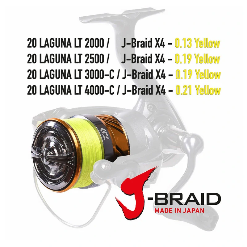 Naviják Daiwa Laguna LT 4000-C + JB4 0,21mm