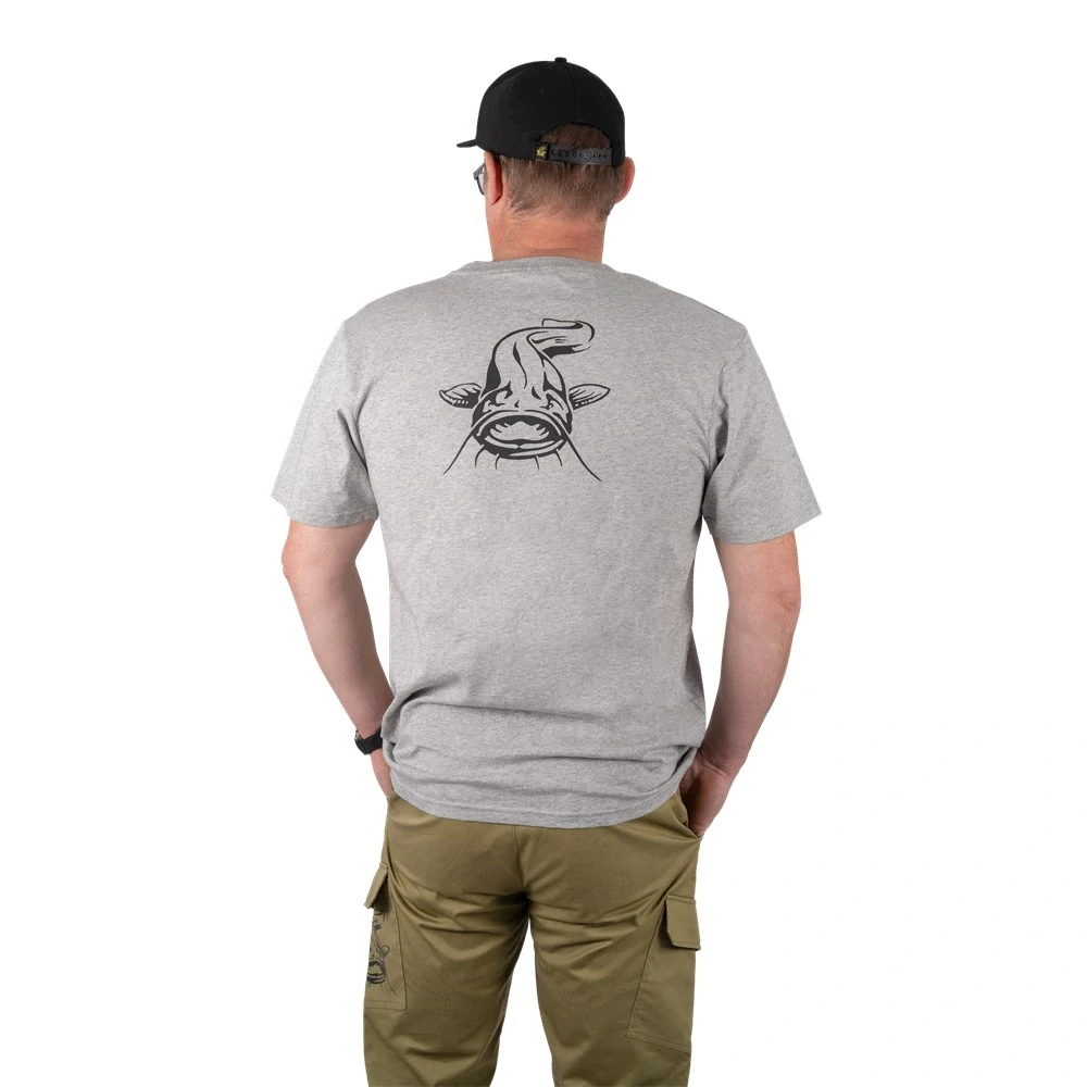 Tričko Black Cat Grey Marl T-Shirt S