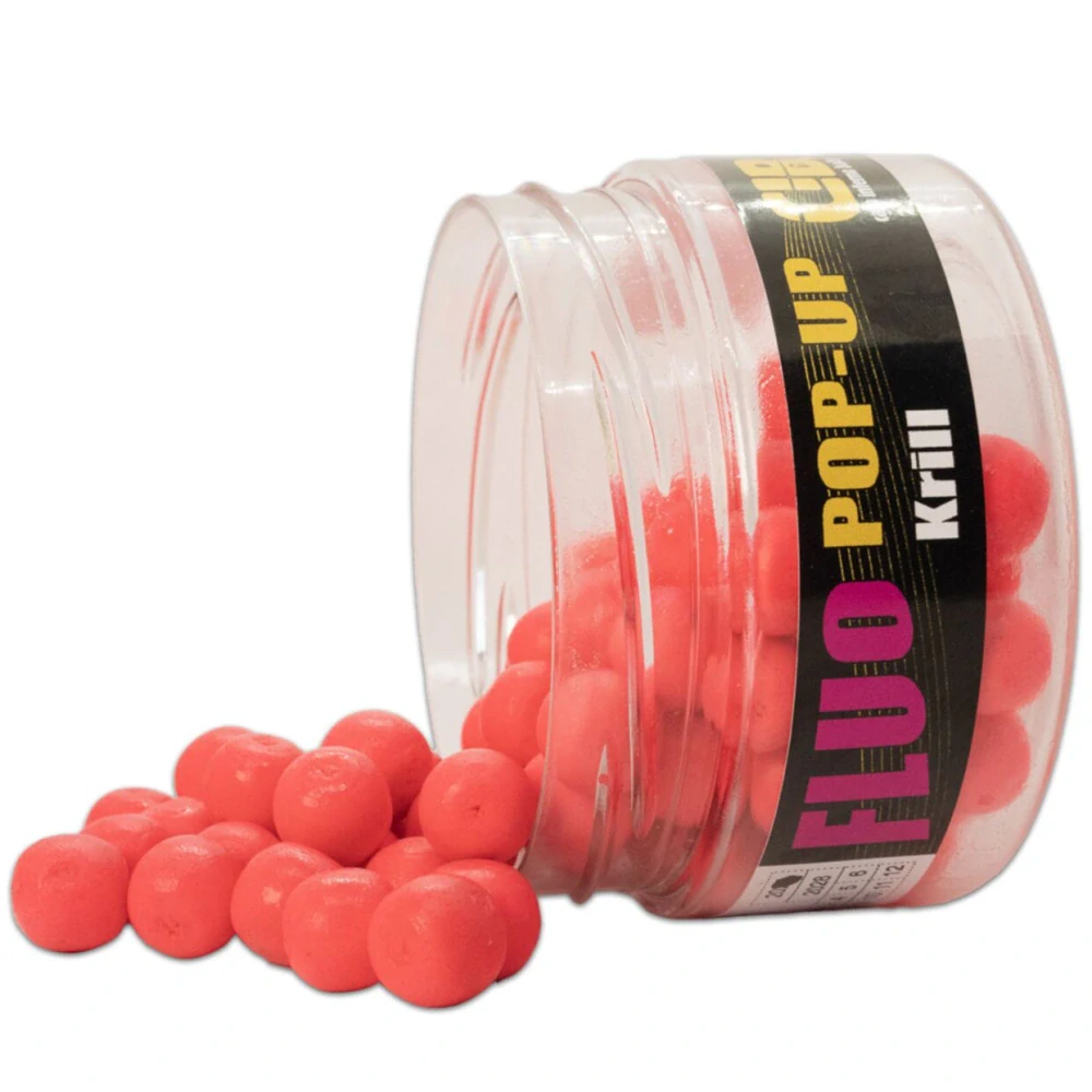 Pop - Up Boilies Carp Inferno FLUO 12mm 200ml Krill