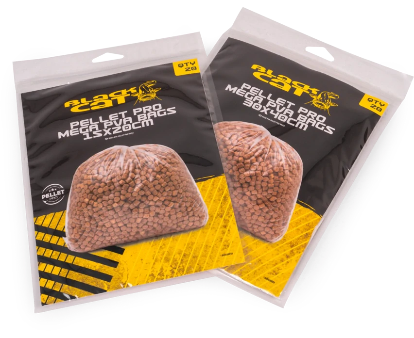 PVA sáčky Black Cat Pellet Pro Mega PVA Bags 15x20cm 20ks
